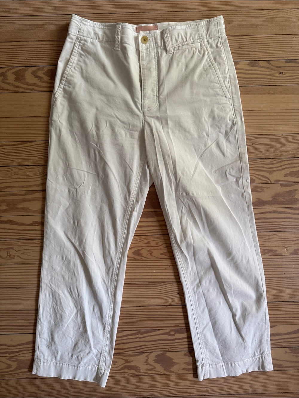 Everlane wide leg crop pants